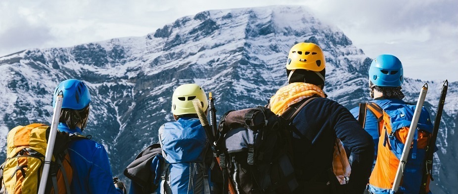 Climber, High altitude, Achievement, Snow, Winter ,Tranquil Scence